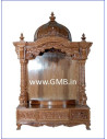 Luxury Wooden Mandir with Storage Drawers | GMB