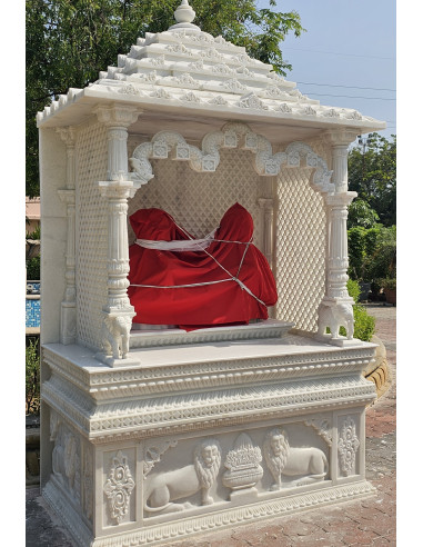 Outdoor Jain Temple from Marble